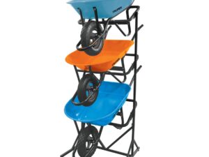 Display rack for 3 wheelbarrows Truper®