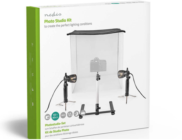Nedis LED Photo Studio Kit 40 x 40 cm | 6500 K | Foldable - Image 5