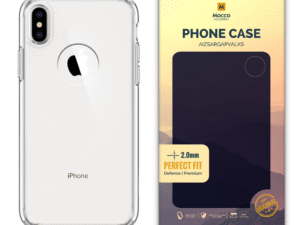 Mocco Original Clear Case 2mm Silicone Case for Apple iPhone X / XS Transparent (EU Blister)
