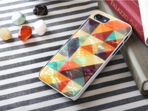 iKins case for Apple iPhone 8/7 mosaic white