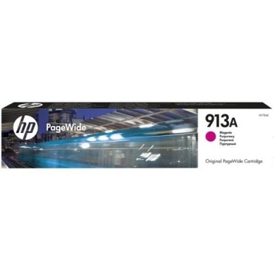 HP inkoustová kazeta 913A purpurová F6T78AE originál