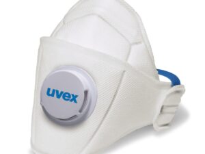Face mask silv-Air Premium 5110 FFP1, folding mask with valve, white, 3 pcs packed