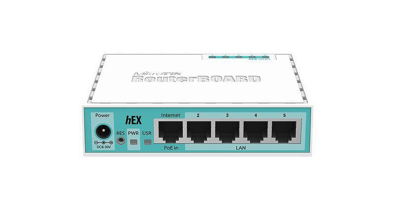 Mikrotik Wired Ethernet Router (No Wifi) RB750Gr3, hEX, Dual Core 880MHz CPU, 256MB RAM, 16 MB (MicroSD), 5xGigabit LAN, USB, PCB and Voltage temperature monitor, Beeper, IP20, Plastic Case, RouterOS L4 | Ethernet Router hEX | RB750Gr3 | No Wi-Fi | Ethernet LAN (RJ-45) ports 5 | Mesh Support No | MU-MiMO No | No mobile broadband | 1 | 12 month(s)