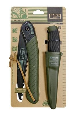 Foldable general-purpose saw Bahco 190mm XT7 + knife