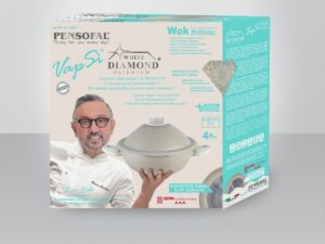 Pensofal White Diamond Vapsi 24cm (2 Handles W/LID) 6316