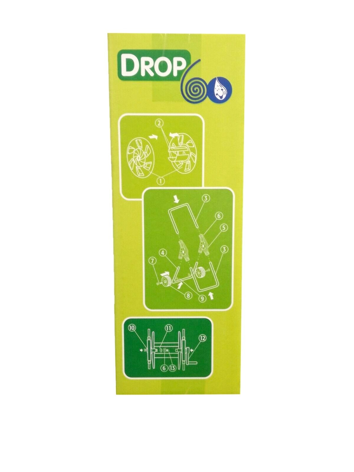 Hose reel cart 1/2" 60m DROP - Image 2