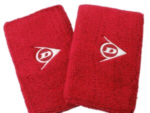 Wristband DUNLOP 2 pack red