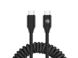 Tellur Extendable USB-C to USB-C Cable PD60W up to 1.8m Black