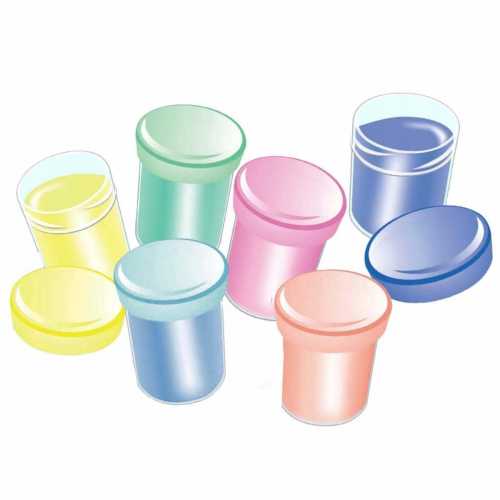 Colorino Pastel Paster paints 20 ml 6 colours - Image 2