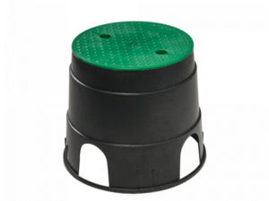 Large round valve box, diameter 30cm
