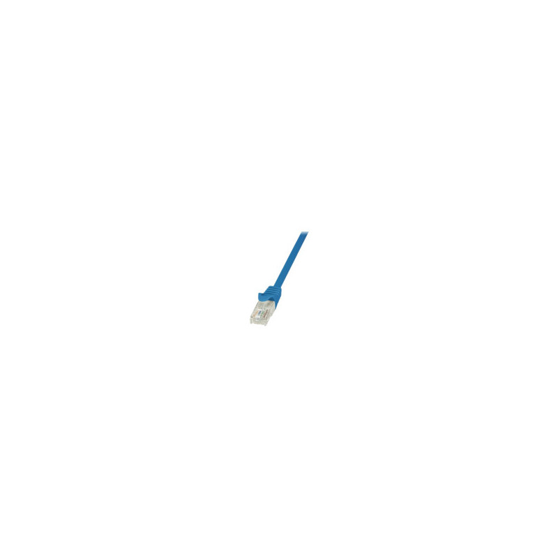 PATCH CORD UTP LOGILINK Cat6, cupru-aluminiu, 10 m, albastru, AWG24, "CP2096U" (timbru verde 0.18 lei)