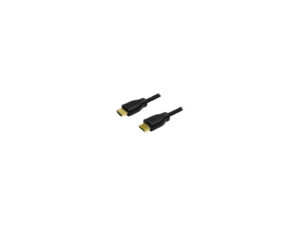 CABLU video LOGILINK, HDMI (T) la HDMI (T), 0.5m, conectori auriti, rezolutie maxima 4K UHD (3840 x 2160) la 30 Hz, negru, "CH0005" (timbru verde 0.08 lei)