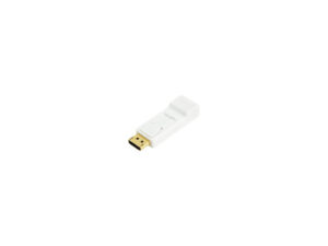 ADAPTOR video LOGILINK, DisplayPort (T) la HDMI (M), conectori auriti, rezolutie maxima Full HD (1920 x 1080) la 30 Hz, alb, "CV0057" (timbru verde 0.18 lei)