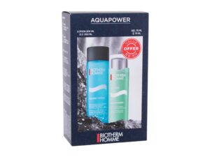 Homme Set Biotherm: Aquapower, Hydrating, Gel, For Face, 75 ml + Aquapower, Soothing & Toning, Lotion, For Face, 200 ml