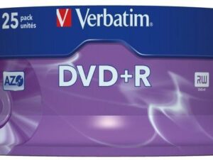 DVD+R VERBATIM  4.7GB, 120min, viteza 16x,  25 buc, Single Layer, spindle, "Matt Silver" "43500"