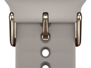 Polar watch strap 20mm S-L T, greige silicone