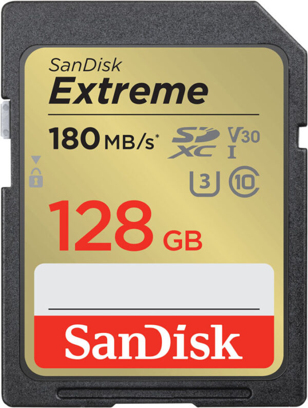 SanDisk Extreme Memory card SDXC 128 GB