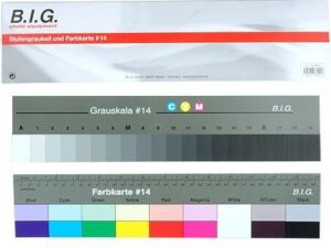 BIG greycard and color card #14 36cm (486021)