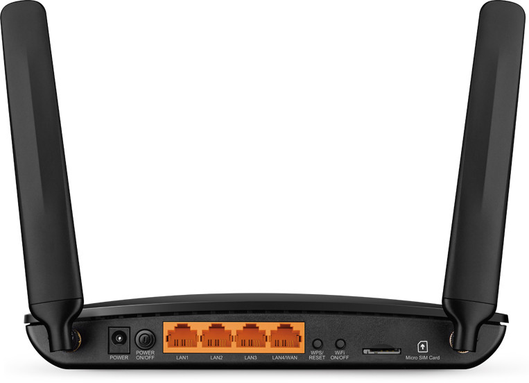 TP-LINK TL-MR6400 300Mbps Wireless N 4G LTE Router, build-in 150Mbps 4G LTE modem V4 - Image 4