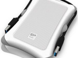 Silicon Power external hard drive 1TB Armor A30, white