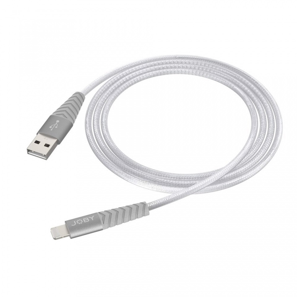 Joby cable Lightning - USB 1,2m, silver - Image 2