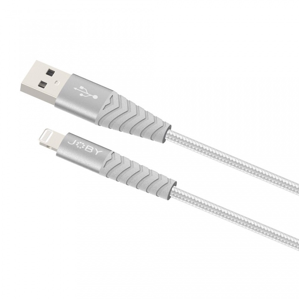 Joby cable Lightning - USB 1,2m, silver - Image 3