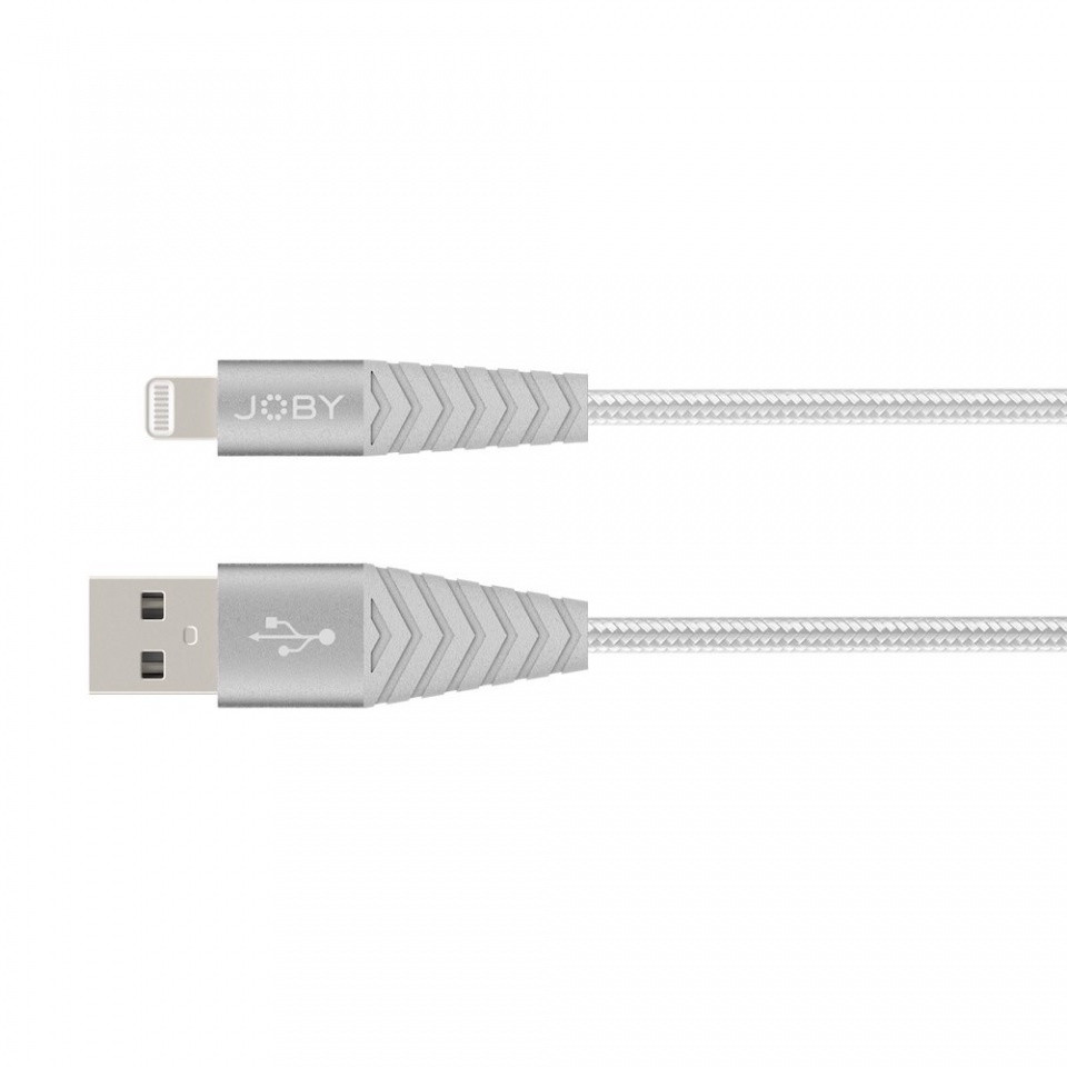 Joby cable Lightning - USB 1,2m, silver - Image 4