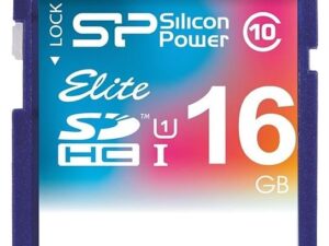Silicon Power memory card SDHC 16GB Elite