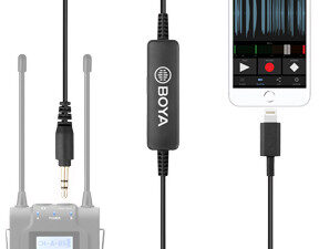 Boya adapter 3,5mm - Lightning 35C-L