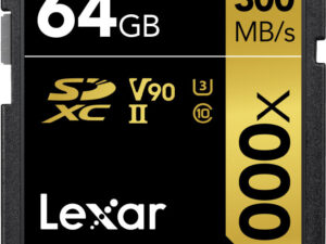 Lexar memory card SDXC 64GB Professional 2000x UHS-II U3 V90