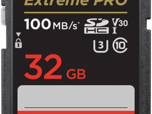 Sandisk memory card SDHC 32GB Extreme Pro UHS-I V30