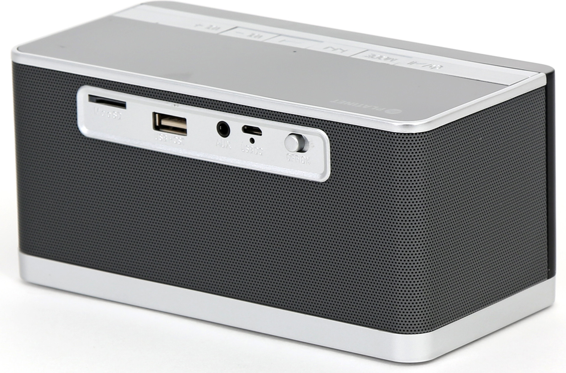 Platinet wireless speaker Bluetooth + alarm clock 10W PMGC10A - Image 10