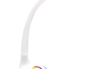 Platinet desk lamp PDL20 5W 2in1, white (44894)