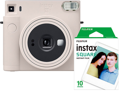 Fujifilm Instax Square SQ1, chalk white + film - Image 5