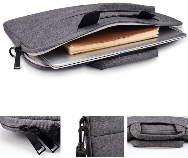 Tech-Protect laptop bag Pocketbag 14", gray - Image 4