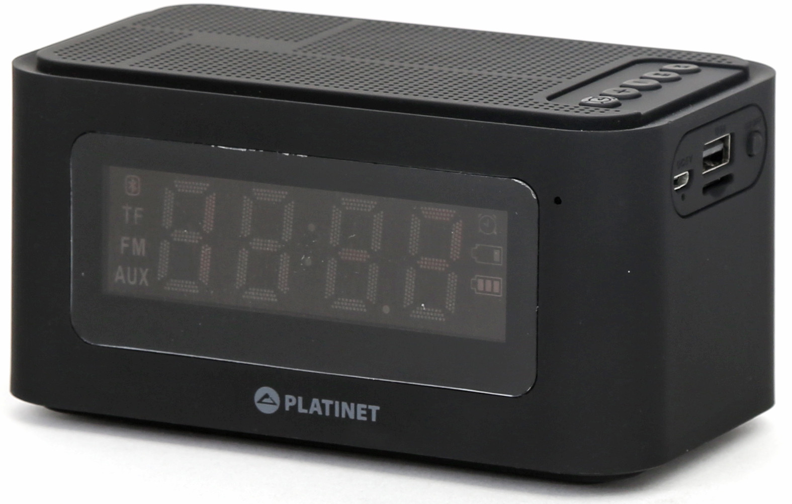 Platinet wireless speaker + alarm clock Bluetooth 5W PMGC5B - Image 2
