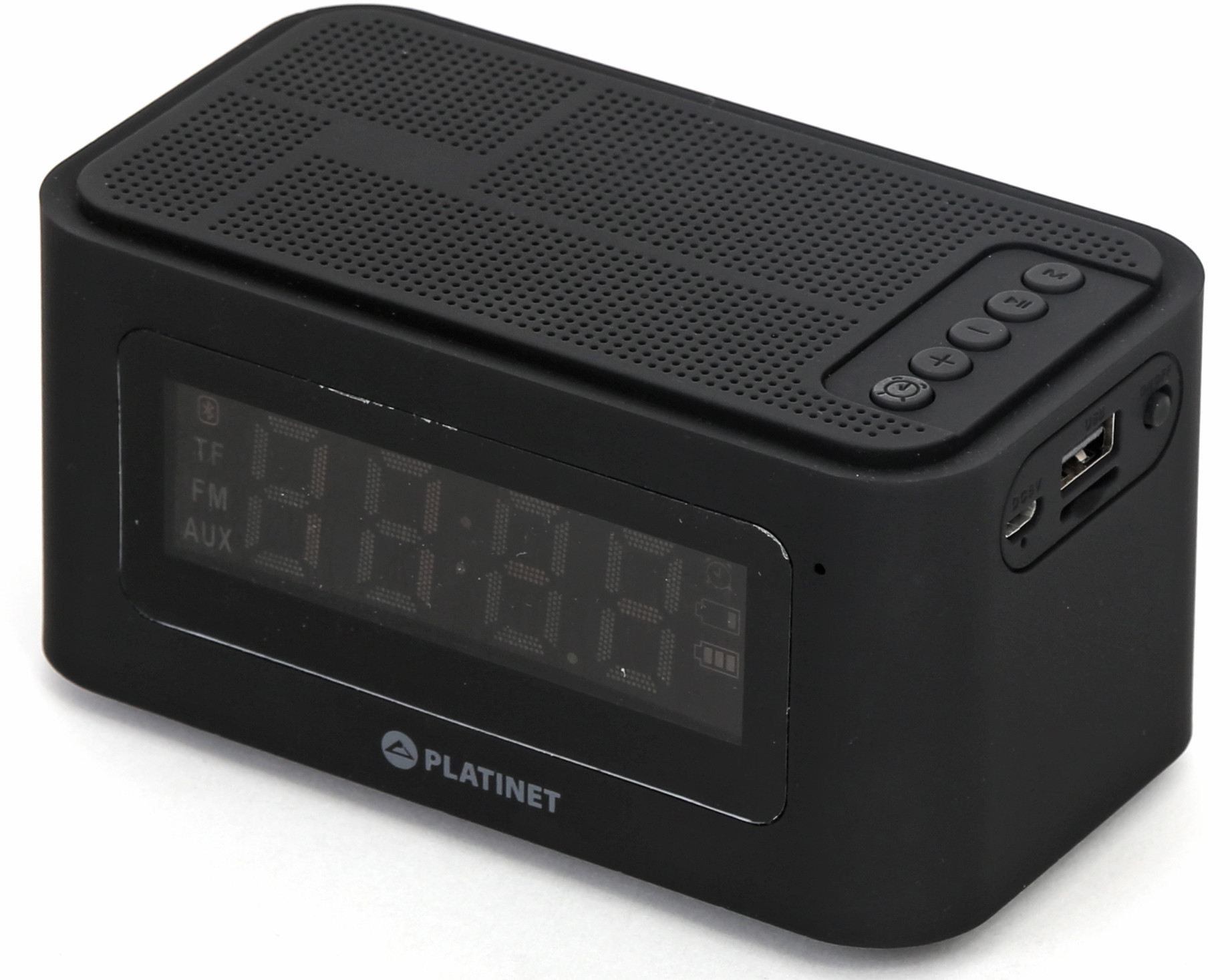 Platinet wireless speaker + alarm clock Bluetooth 5W PMGC5B - Image 3