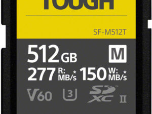 Sony memory card SDXC 512GB M Tough UHS-II U3 V60