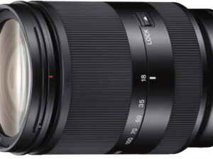Sony E 18-200mm f/3.5-6.3 OSS, black