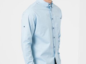 CAMASA CASUAL BARBATI LIGHT BLUE M