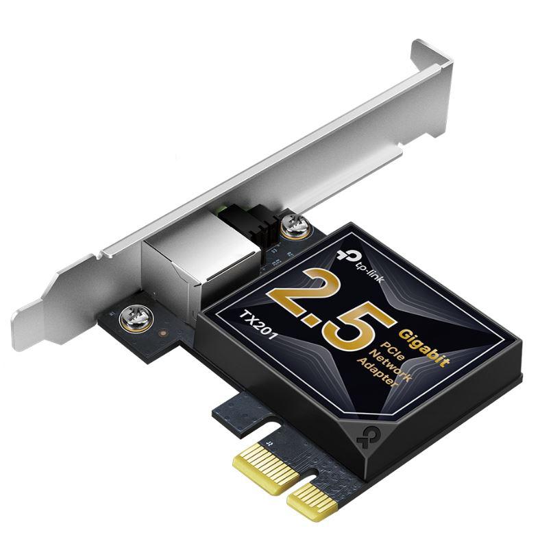 ADAPTOR RETEA TP-LINK , intern, PCI-E, port RJ-45, 2500 Mbps, "TX201"