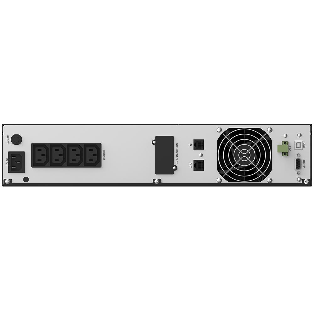 UPS NJOY, "Argus 2200", Line Int. cu sinusoida pura cu management, rack, 2200VA/1320W, AVR, IEC x 4, 2 x baterie 12V/9Ah, display LCD, back-up 1 - 10 min., "PWUP-LI220AG-CG01B" (timbru verde 11 lei)