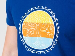 TRICOU  ROATA FAMILIE BARBATI   ROYAL BL