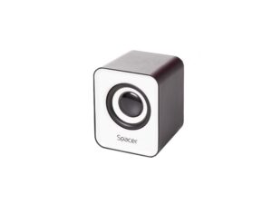 BOXE SPACER 2.1, RMS:  11W (2 x 3W + 5W), control volum, USB power, black & white, "SPB-807" (timbru verde 2.00 lei)
