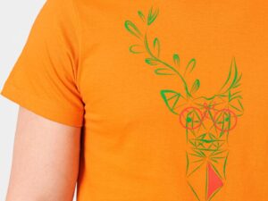 TRICOU  CERB FAMILIE BARBATI ORANGE-L