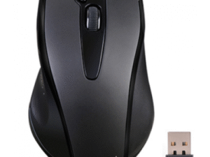 MOUSE A4tech, PC sau NB, wireless, 2.4GHz, optic, 2000 dpi, butoane/scroll 5/1, buton selectare viteza, negru, "G9-730FX-BK" (timbru verde 0.18 lei)