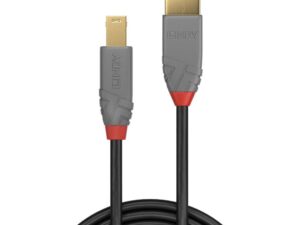 Cablu Lindy 5m USB 3.0 Typ A to B, Anthr