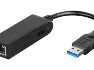 ADAPTOR RETEA D-LINK , extern, USB 3.0, port RJ-45, 1000 Mbps, "DUB-1312" (timbru verde 0.18 lei)