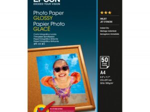 Epson - Leskl� - A4 (210 x 297 mm) - 200 g/m2 - 50 listy fotografick� pap�r - pro EcoTank ET-2850, 2851, 2856, 4850, EcoTank Photo ET-8500, WorkForce Pro WF-C5790