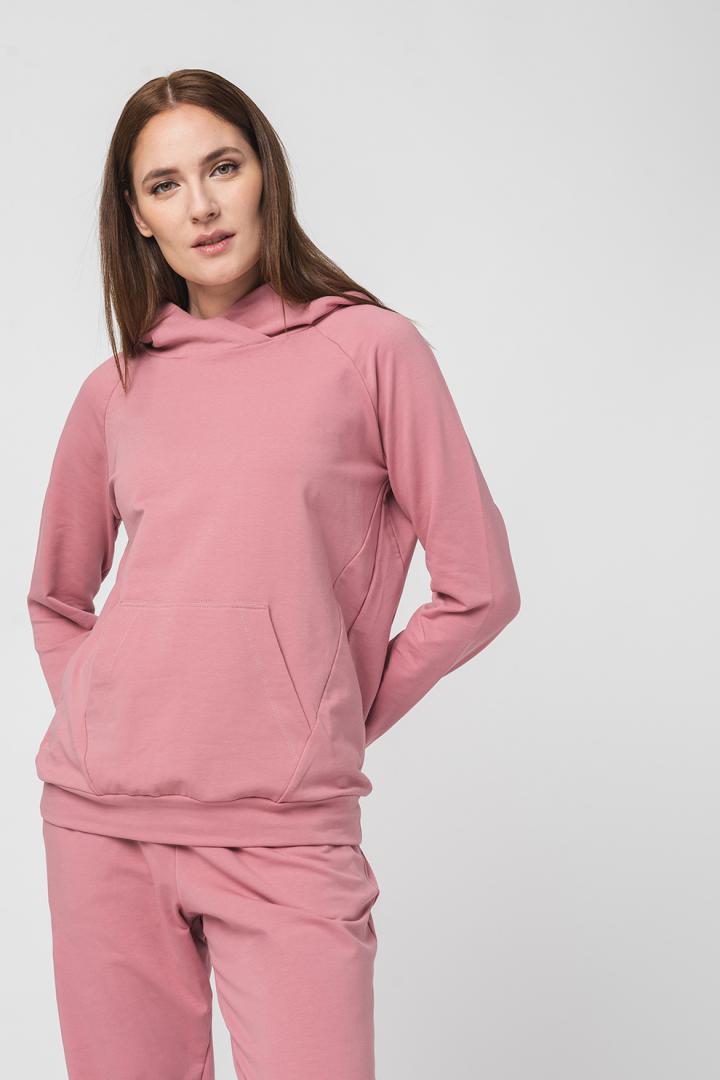 HANORAC COTON RAGLAN FEMEI PINK-M - Image 3